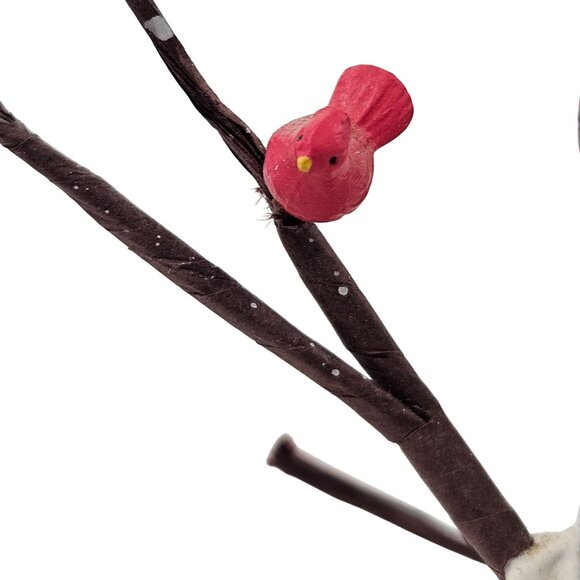 Department 56 Bare Branch 2 Trees Autumn Leaves Dickens Village Accessories - Picture 4 of 8